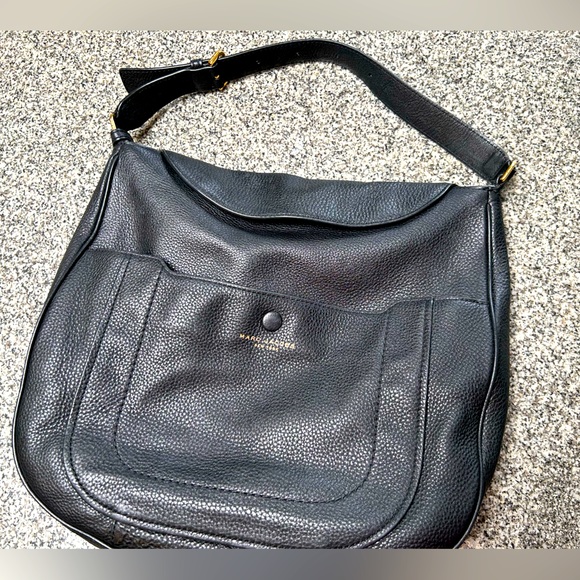 Marc Jacobs Bags Marc Jacobs Black Leather Hobo Style Purse Poshmark